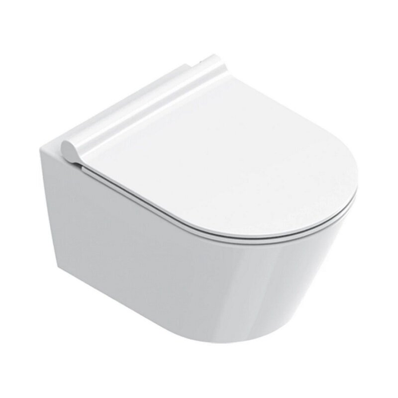 Изображение товара Подвесной безободковый унитаз Catalano Zero с торнадо и антибактериальной эмалью