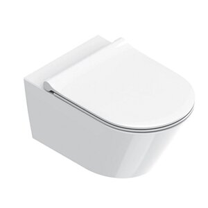 Изображение товара Подвесной унитаз Catalano Zero 0111550001 безободковый Торнадо белый