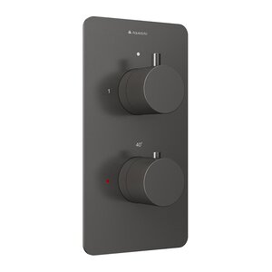 Изображение товара Смеситель для душа Aqueduto Aceno ACE0245 термостатический оружейная сталь 210 мм