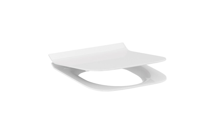 Изображение товара Cersanit Crea Square dpl eo slim 63846 - крышка-сиденье с микролифтом, белая Изображение товара Cersanit Crea Square dpl eo slim 63846 - крышка-сиденье с микролифтом, белая