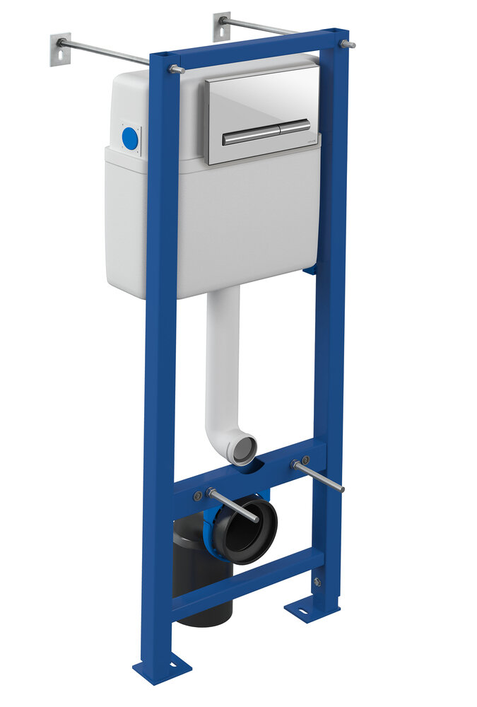 Изображение товара Инсталляция Cersanit Vector+ 64178 с белой клавишей Pilot