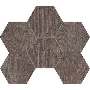 Изображение товара Мозаика Estima Kraft Wood KW00 Hexagon 70623, 25 x 28.5 см, wenge