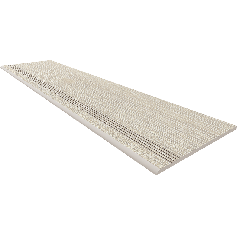 Изображение товара Ступень керамогранит Estima Kraft Wood KW00 70613 30x120 см с насечками
