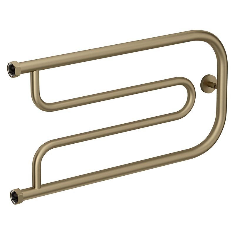 Изображение товара Водяной полотенцесушитель Сунержа Гусли+ золото 65 см