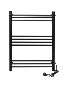 Изображение товара Электрический полотенцесушитель Тера Богема ПСК-14-06д.ч черный матовый