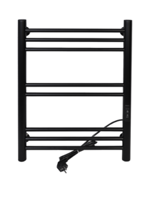 Изображение товара Электрический полотенцесушитель Тера Богема ПСК-15-01д.ч, черный матовый, 60 см