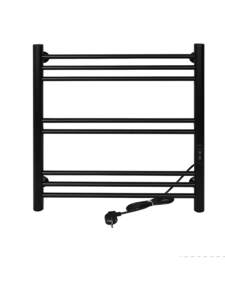 Изображение товара Полотенцесушитель электрический Тера Богема ПСК-15-02д.ч черный матовый
