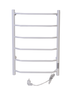 Изображение товара Электрический полотенцесушитель Тера Виктория ПСК-11-03д.б белый матовый 50х80 см с диммером