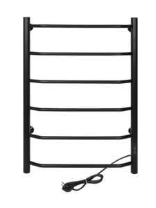 Изображение товара Электрический полотенцесушитель Тера Виктория ПСК-11-03д.ч 50x80 см черный матовый