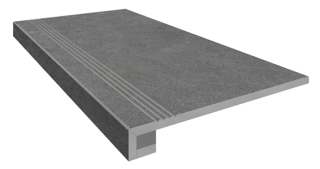 Изображение товара Ступень керамогранит Estima Luna LN03 33x120 см подступенок 14.5x120 см