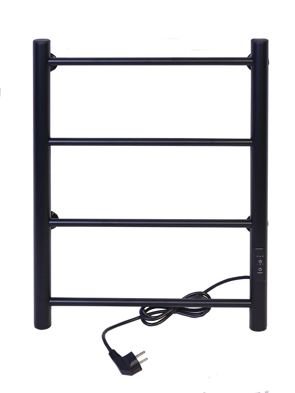 Изображение товара Электрический полотенцесушитель Тера Классика ПСК-09-01д.ч 40х60 см черный матовый