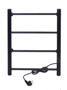 Изображение товара Электрический полотенцесушитель Тера Классика ПСК-09-01д.ч 40х60 см черный матовый