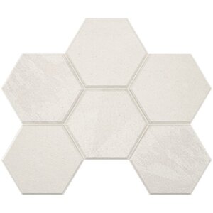 Изображение товара Мозаика Estima Luna LN00/TE00 Hexagon 39616, 25 x 28.5 см, white