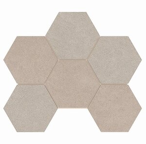 Изображение товара Мозаика Estima Luna LN01/TE01 Hexagon 37108, 25 x 28.5 см, beige