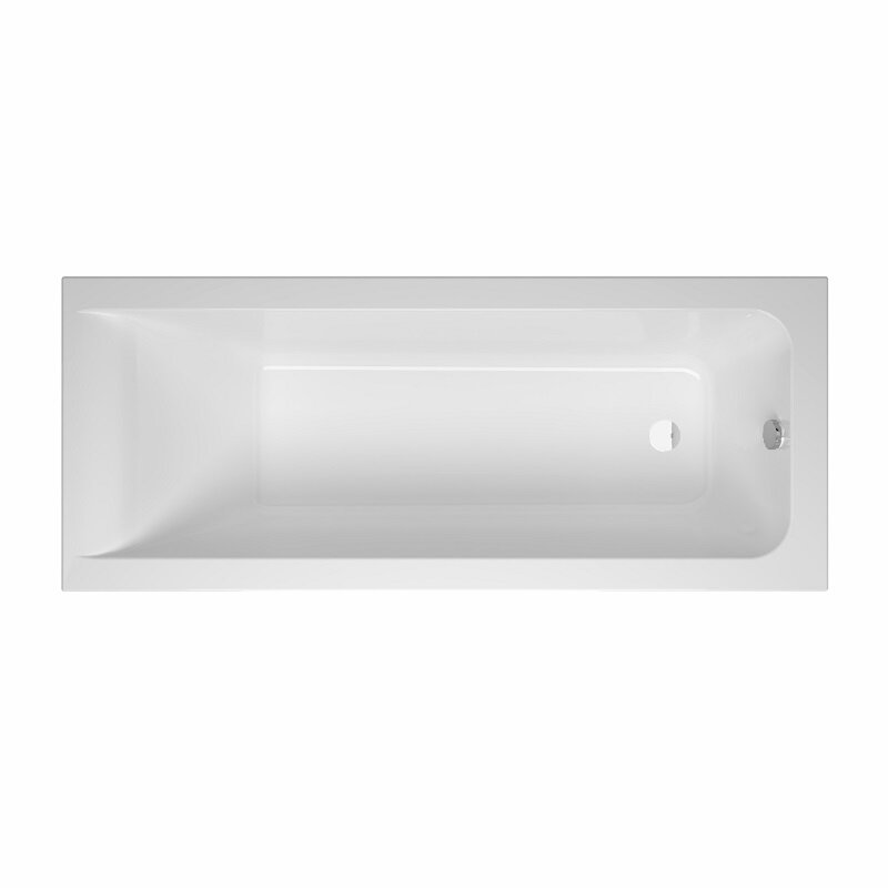 Изображение товара Акриловая встраиваемая ванна Alba Spa Marry 170x70 см белый глянцевый