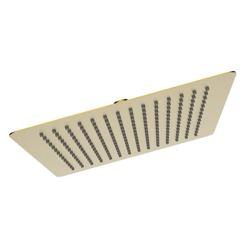 Изображение товара Верхний душ Clever Slim Inox Air 61963, 30 х 30 см, цвет брашированное золото Изображение товара Верхний душ Clever Slim Inox Air 61963, 30 х 30 см, цвет брашированное золото