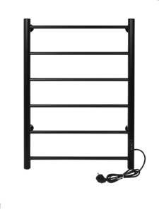 Изображение товара Электрический полотенцесушитель Тера Классика ПСК-09-05д.ч 50x80 см черный матовый