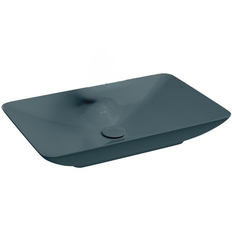 Изображение товара Раковина Isvea SistemaY Clear 10SY50060SV-2P, 60 см фарфор изумрудный матовый