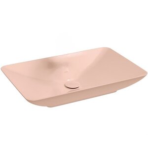 Изображение товара Раковина Isvea SistemaY Clear 10SY50060SV-2S 60 см фарфор матовая лососевая