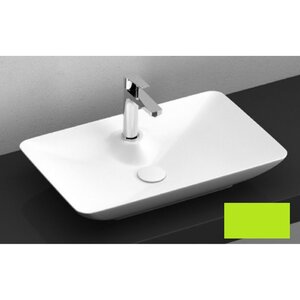 Изображение товара Раковина Isvea SistemaY Clear 10SY50060SV-2T 60 см фарфор мятно-зеленый матовый