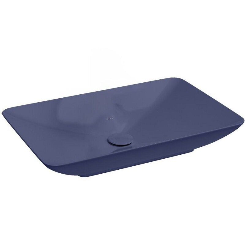 Изображение товара Раковина Isvea SistemaY Clear 10SY50060-2Z, 60 см, фарфор, синий матовый