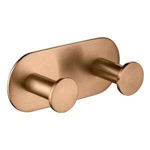 Изображение товара Вешалка Timo Saona 13014/19 розовое золото двухкрючковая настенная