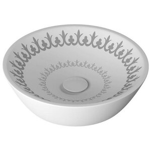 Изображение товара Раковина Isvea SistemaY Soft 10SY66045SV-CML 45 см фарфор белая угловая накладная