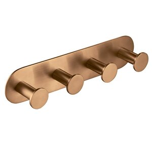 Изображение товара Вешалка Timo Saona 13015/19 розовое золото, 4 крючка, латунь, финляндия