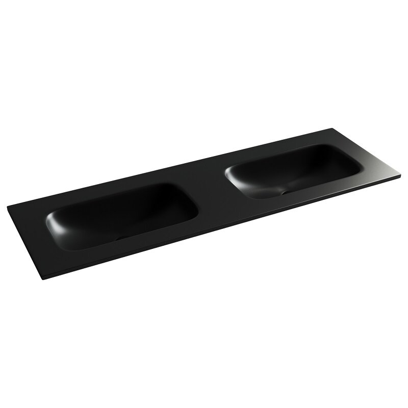 Изображение товара Раковина Ceramicanova Grace CN7022MBwx, 141 см, сантехфарфор, черный матовый Изображение товара Раковина Ceramicanova Grace CN7022MBwx, 141 см, сантехфарфор, черный матовый