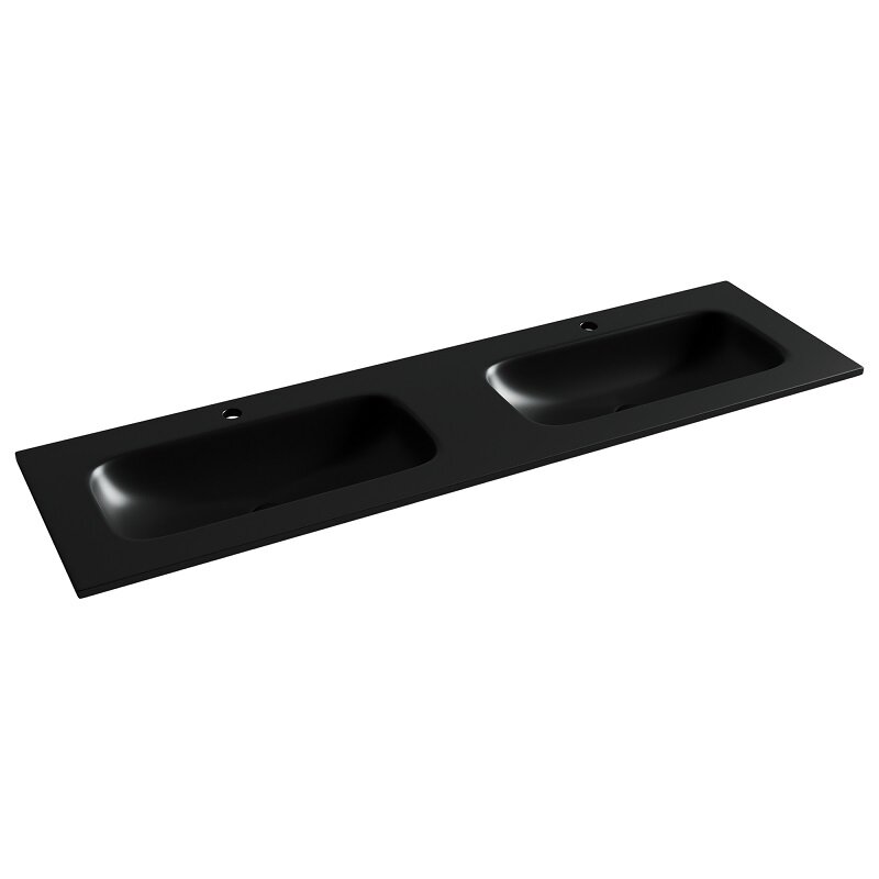Изображение товара Раковина Ceramicanova Grace CN7023MB, 161 см, сантехфарфор, черный матовый Изображение товара Раковина Ceramicanova Grace CN7023MB, 161 см, сантехфарфор, черный матовый