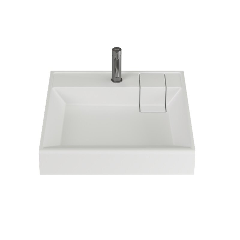 Изображение товара Раковина на стиральную машину Ceramicanova Quattro CN0101, 60 см, искусственный камень, белая Изображение товара Раковина на стиральную машину Ceramicanova Quattro CN0101, 60 см, искусственный камень, белая