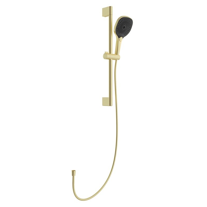 Изображение товара Душевой гарнитур Aqueduto Chuva CHU0650 с 3 режимами и золотым покрытием