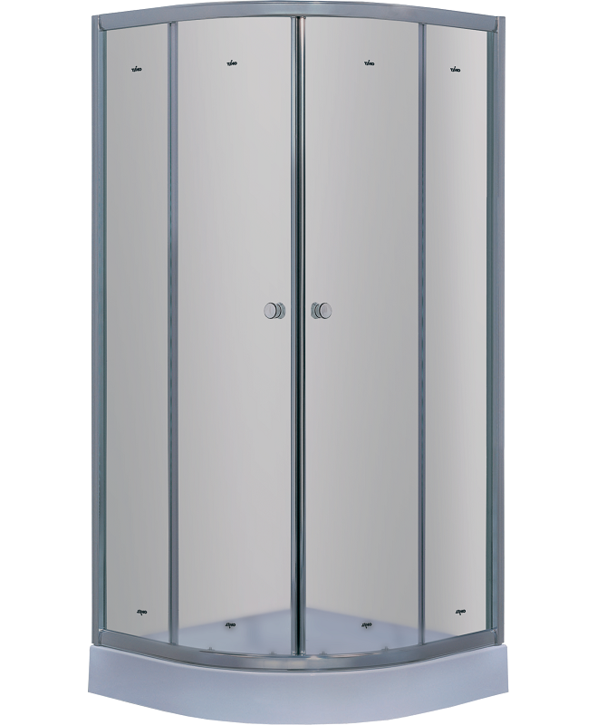 Изображение товара Душевой уголок Timo TL-1101F 100x100 см с матовым стеклом и хром профилем