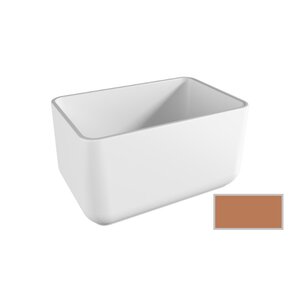 Изображение товара Раковина Isvea Allegro 10AL66060-2U, 60 см, фарфор, цвет терракотовый матовый