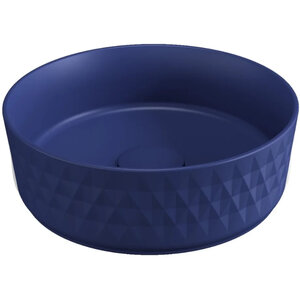 Изображение товара Раковина Isvea Davanti, 35 см, фарфор, цвет синий матовый, 10NF67036-2Z