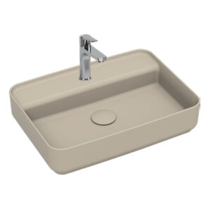 Изображение товара Раковина Isvea Infinity 10NF66055SV-2K 55 см фарфор матовая слоновая кость