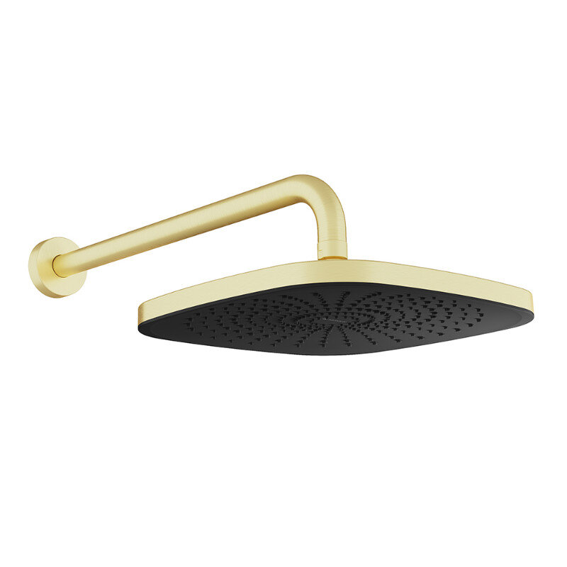 Изображение товара Верхний душ Aqueduto Chuva AQDSCHU1050 с держателем и золотым покрытием