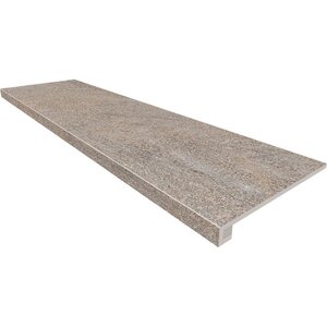 Изображение товара Ступень, керамогранит Estima Tramontana TN03 67362, 33х120 см без насечек+Подступенок 14.5х120 см, multicolor