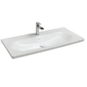 Изображение товара Раковина Isvea SistemaS, 100 см, фарфор, цвет белый, 10SS50101