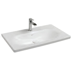 Изображение товара Раковина Isvea SistemaS, 80 см, фарфор, цвет белый, 10SS50081