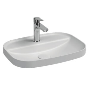 Изображение товара Раковина Isvea Infinity 10NF50055SV, 55 см, фарфор, цвет белый