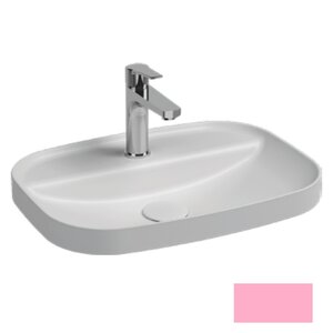 Изображение товара Раковина Isvea Infinity, 55 см, фарфор, цвет лососевый матовый, 10NF50055-2S