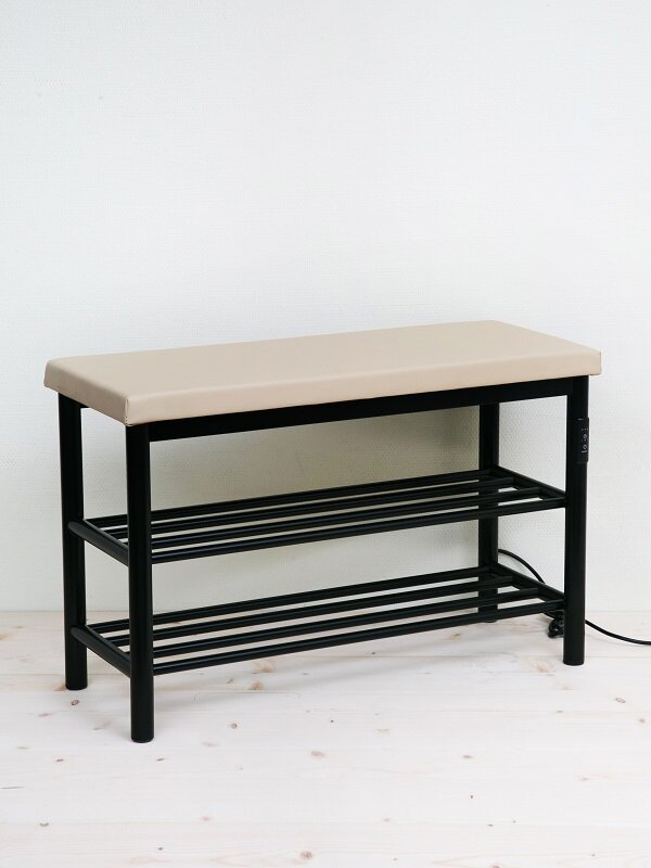 Изображение товара Электросушитель для обуви Тера Прима ПСК-40-01д.ч.беж 76x49 см напольный с полками