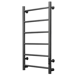 Изображение товара Полотенцесушитель электрический Тругор Аспект Пэк серия 1, АспектПэксп1/8040ор_стВГП, ширина 40 см, высота 80 см, диммер справа, оружейная сталь