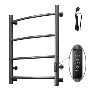 Изображение товара Электрический полотенцесушитель Тругор Пэк сп 5 из оружейной стали высота 60 см ширина 50 см