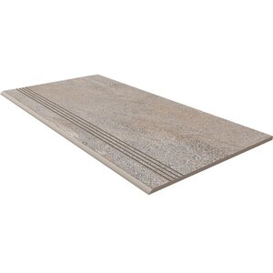 Изображение товара Ступень, керамогранит Estima Tramontana TN03 67372, 30х60 см, с насечками, multicolor