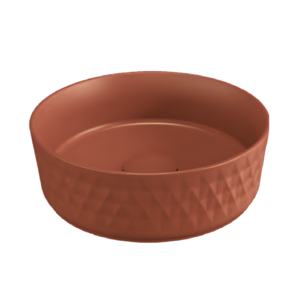 Изображение товара Раковина Isvea Davanti, 35 см, керамика, цвет терракотовый матовый, 10NF67036-2U