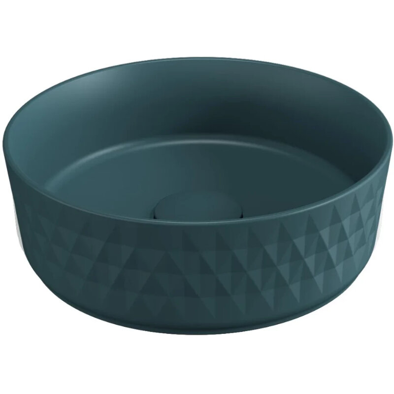 Изображение товара Раковина Isvea Davanti 10NF67036SV-2P 35 см фарфор изумрудный матовый