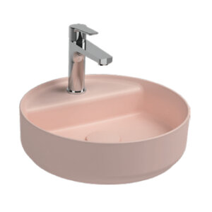 Изображение товара Раковина Isvea Infinity 10NF65042SV-2S 35 см фарфор матовая лососевая