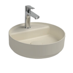 Изображение товара Раковина Isvea Infinity 10NF65042SV-2K, 35 см, фарфор, цвет слоновая кость матовый